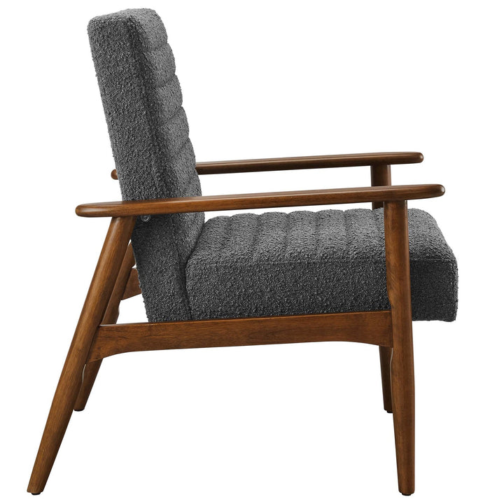Viren Accent Chair - Walnut Charcoal Denmark Home