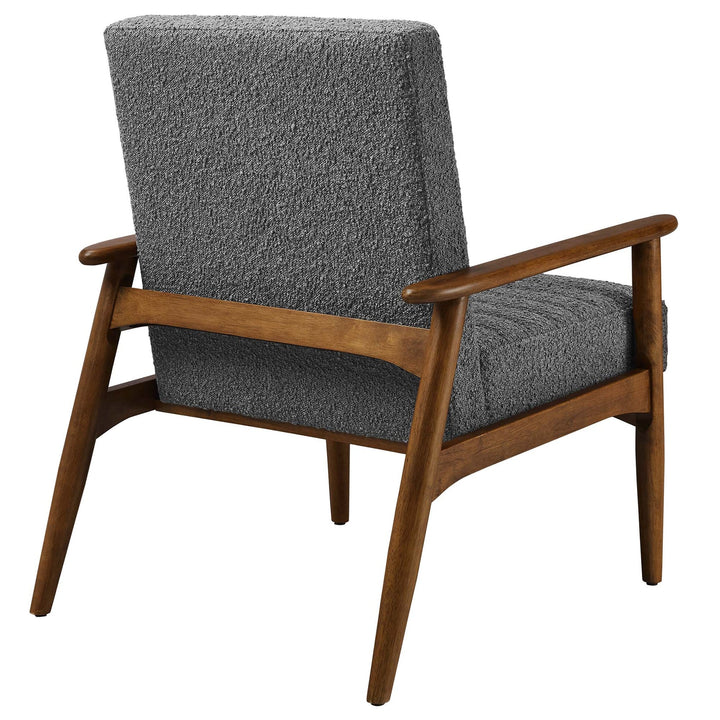 Viren Accent Chair - Walnut Charcoal Denmark Home