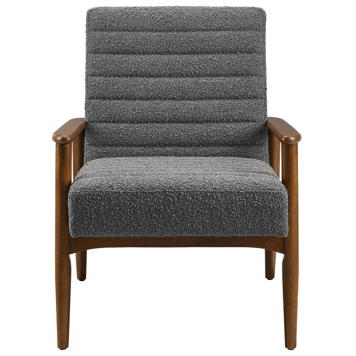 Viren Accent Chair - Walnut Charcoal Denmark Home