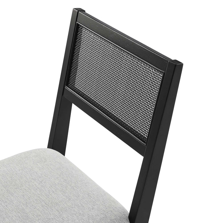 Ravenholm Dining Chair Set - Heathered Weave Light Gray Denmark Home