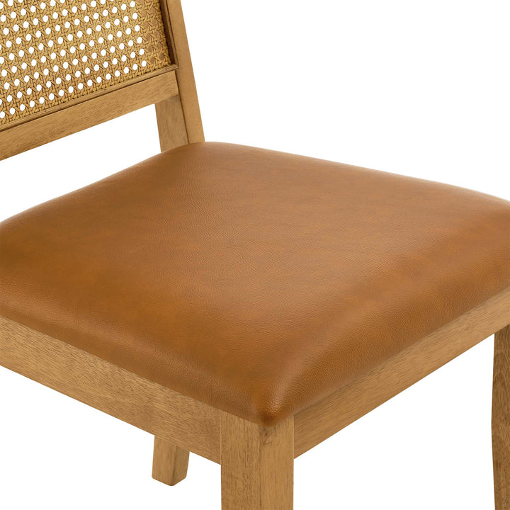 Valdoré Dining Chair Set - Natural Tan Denmark Home