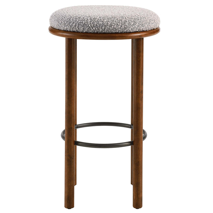 Clad Bar Stools Set of 2 - Walnut Taupe Denmark Home