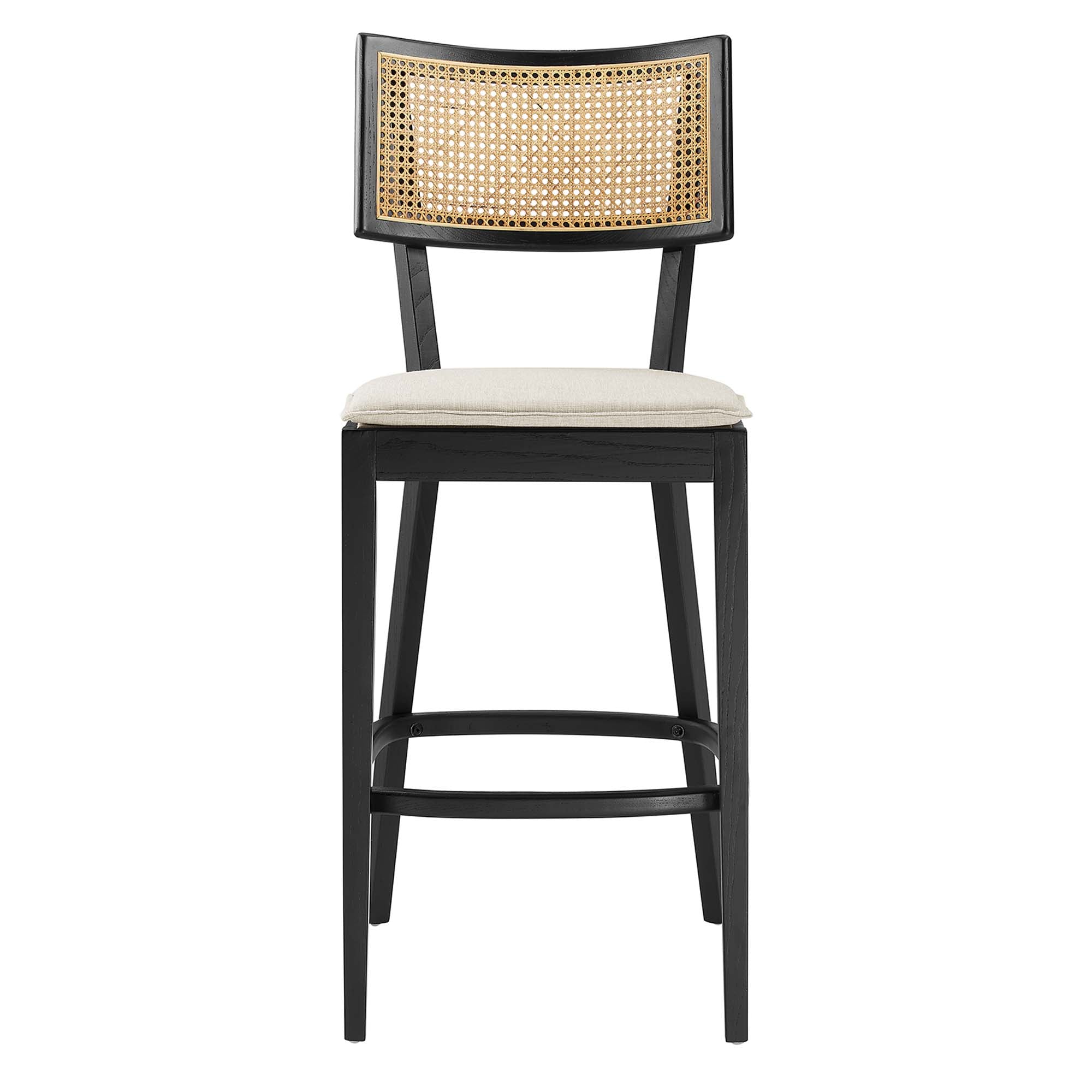 Fernholt Bar Stool Set - Black Beige Denmark Home