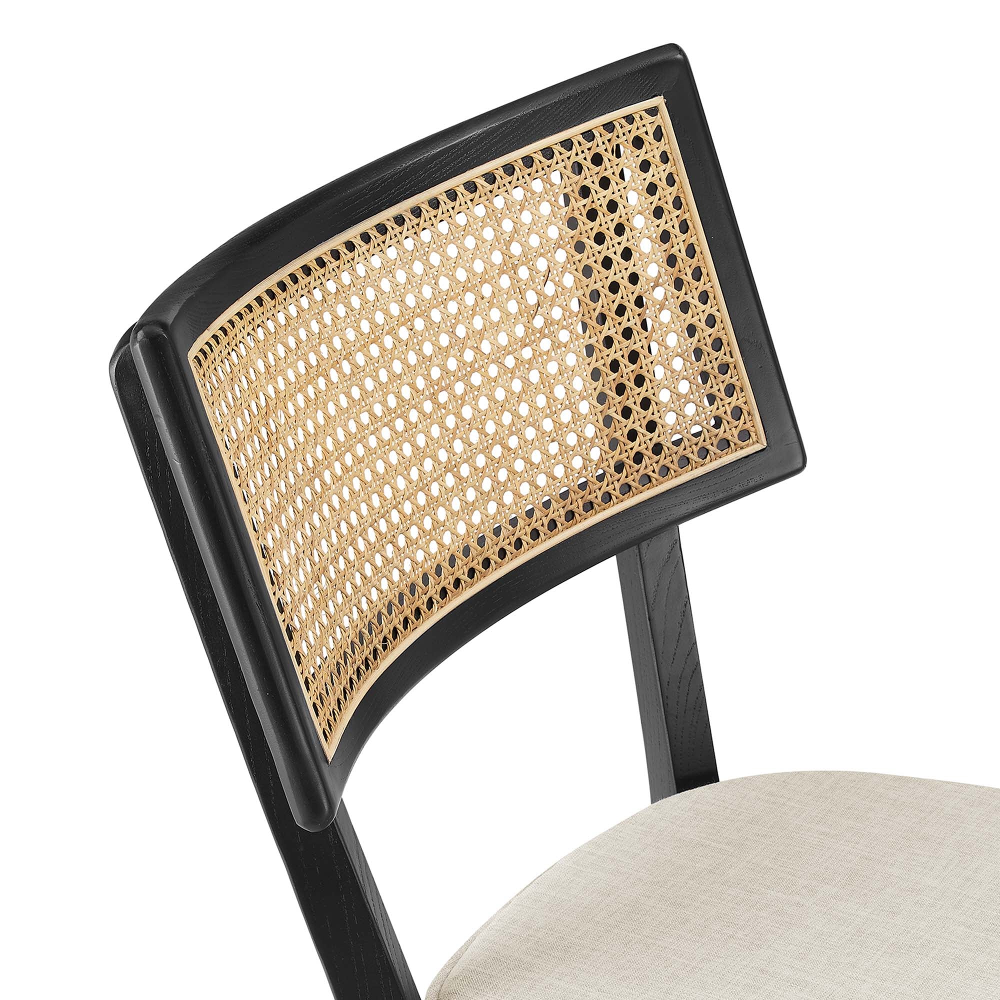Fernholt Bar Stool Set - Black Beige Denmark Home