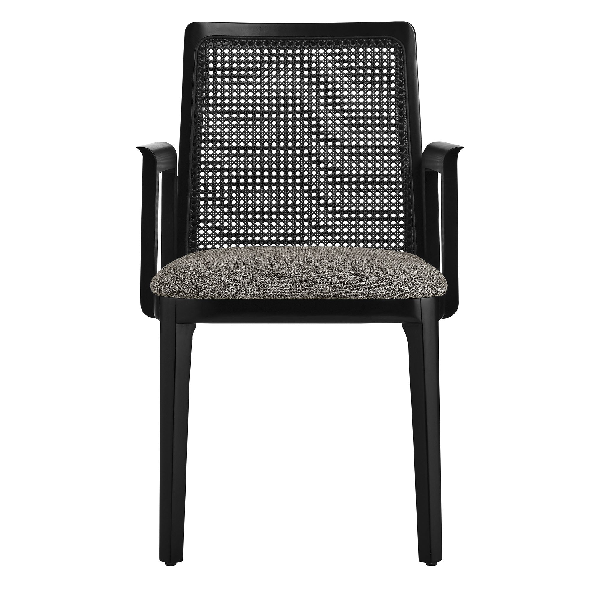 Briaré Dining Armchair - Black Black Gray Denmark Home