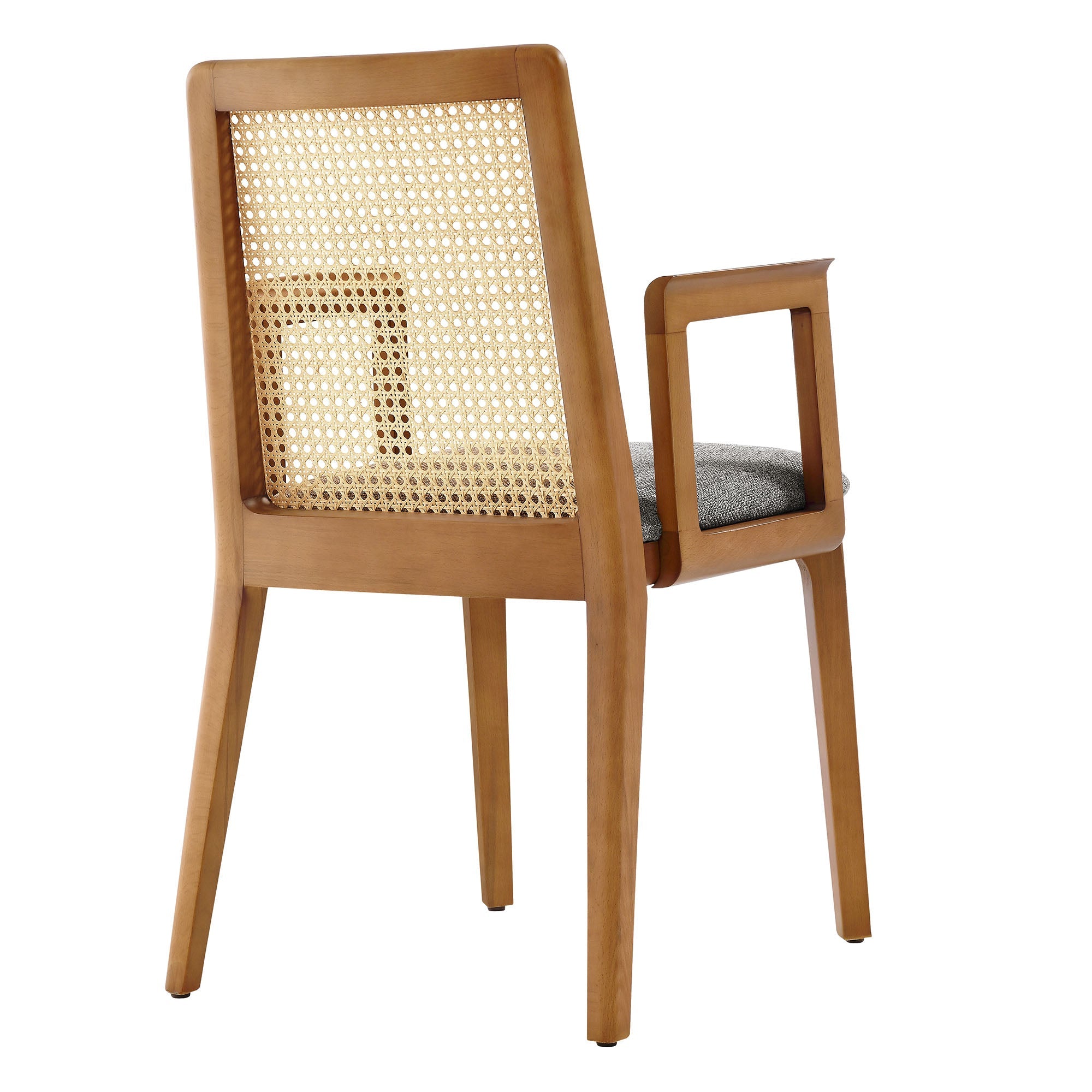 Briaré Dining Armchair - Honey Natural Gray Denmark Home