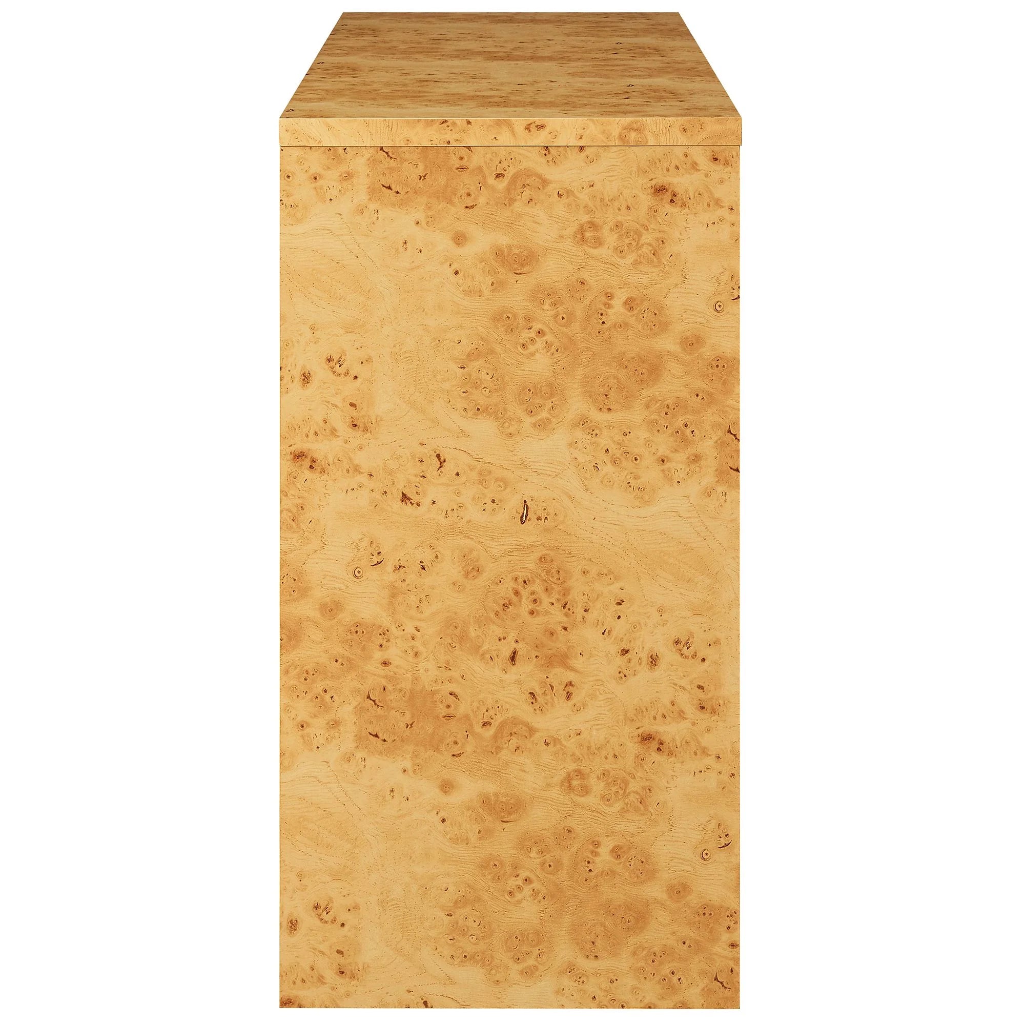 Hudson 2-Drawer Burl Wood Console Table Denmark Home