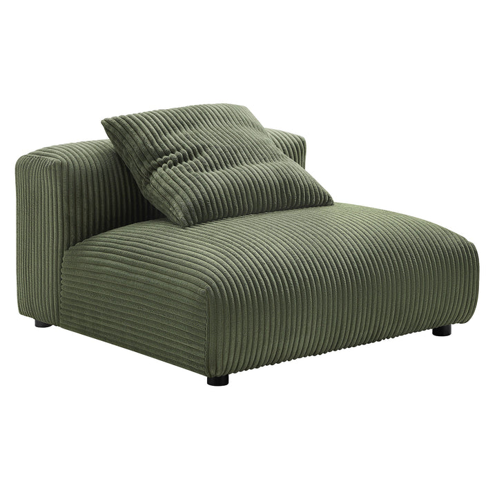 Lumi Modular Armless Chair and Ottoman Set – Fern Denmark Home