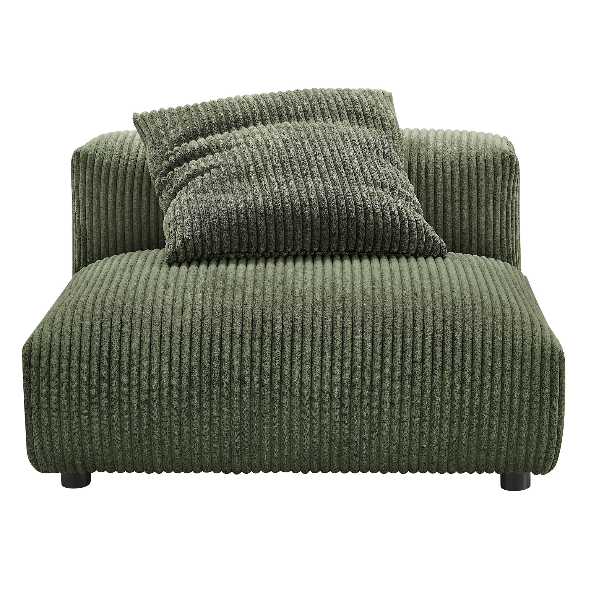 Lumi Modular Armless Chair and Ottoman Set – Fern Denmark Home