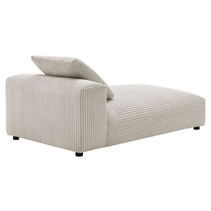 Lumi Modular Armless Chaise Lounge – Almond Denmark Home