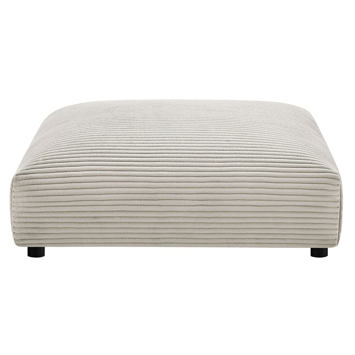 Lumi Modular Armless Chair and Ottoman Set – Almond Denmark Home