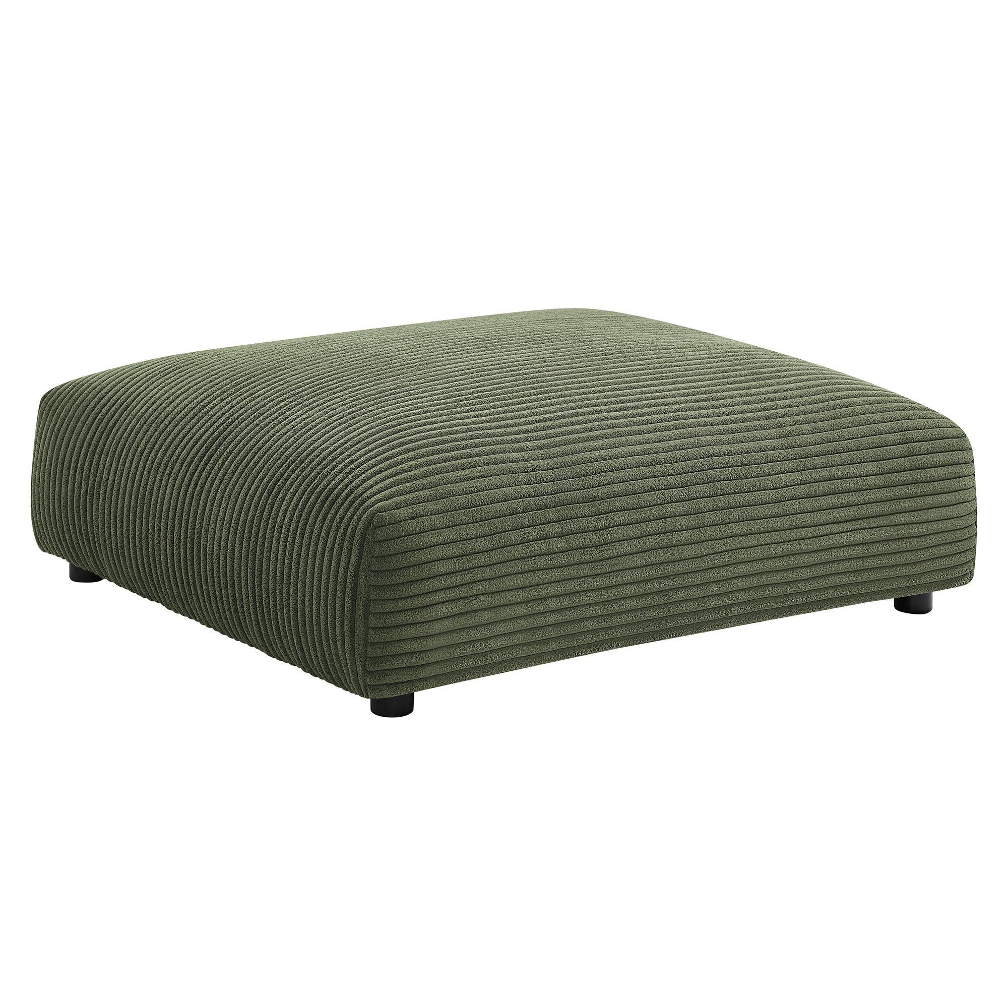 Lumi Modular Armless Chair and Ottoman Set – Fern Denmark Home