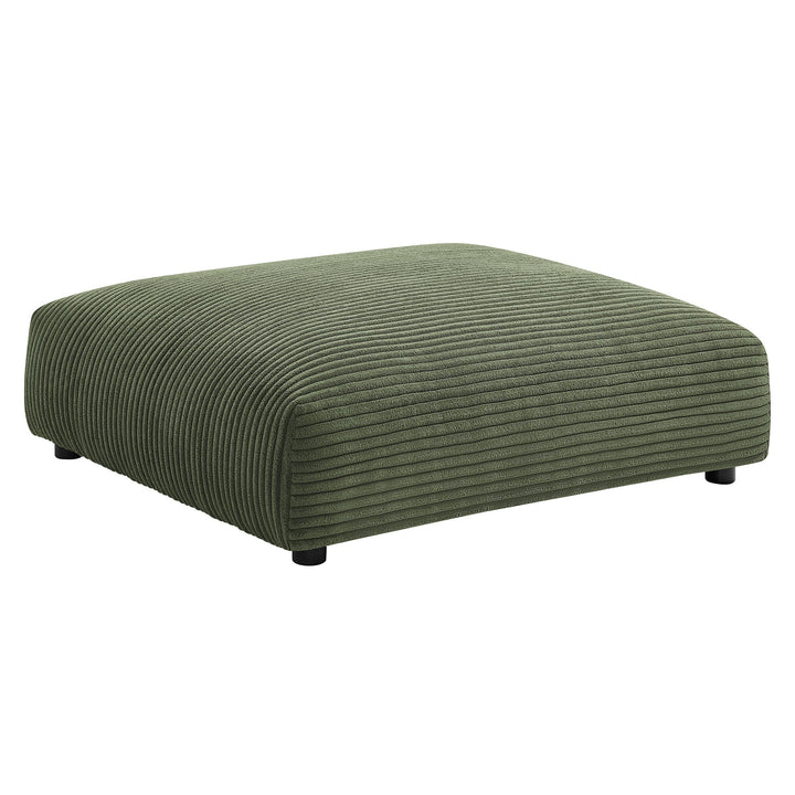Lumi Modular Armless Chair and Ottoman Set – Fern Denmark Home