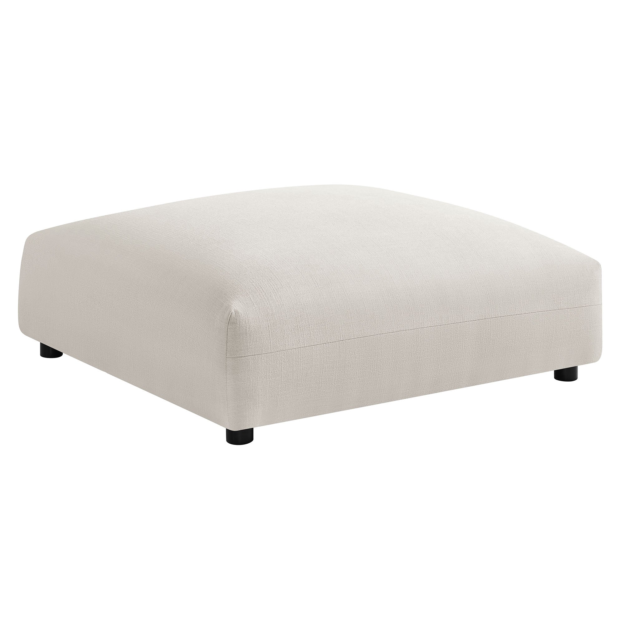 Lumi Modular Armless Chair and Ottoman Set - Linen (Copy) Denmark Home