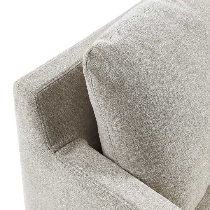 Kelvare Slipcovered Swivel Accent Chair-Linen Denmark Home