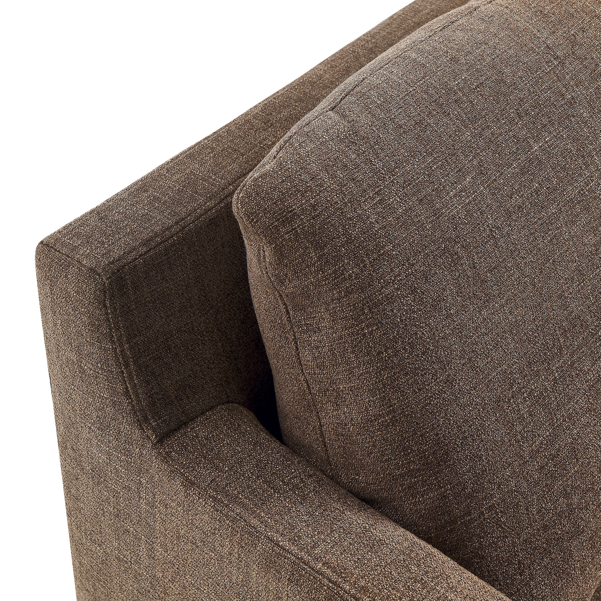 Kelvare Slipcovered Swivel Accent Chair-Mocha Denmark Home