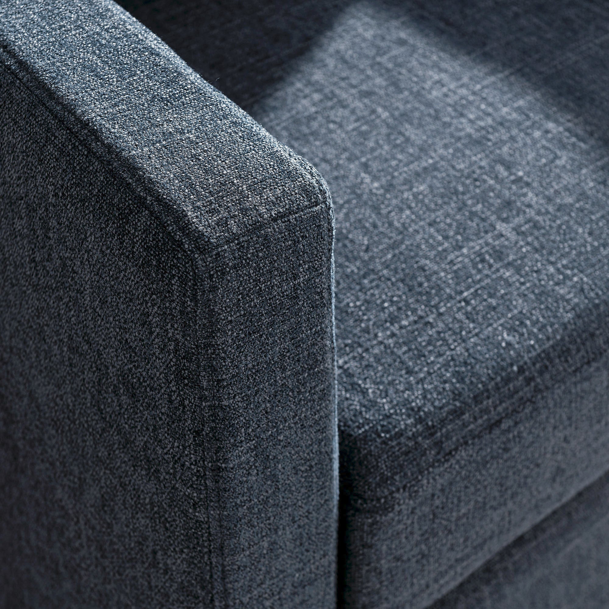 Kelvare Slipcovered Swivel Accent Chair-Slate Blue Denmark Home