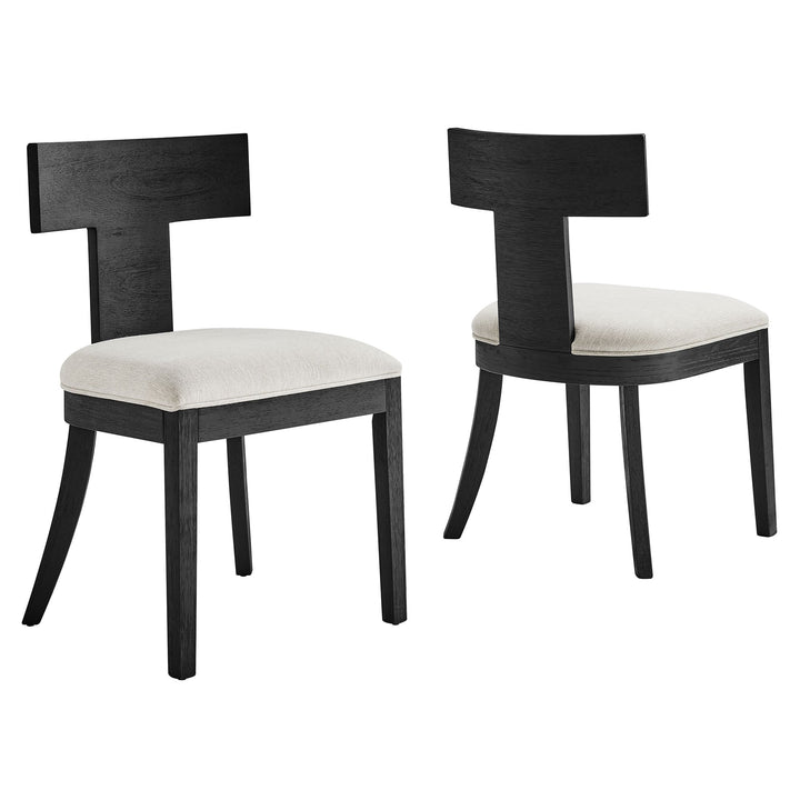 Elmsworth Dining Chair Set - Natural Heathered Weave Ivory (Copy) Denmark Home