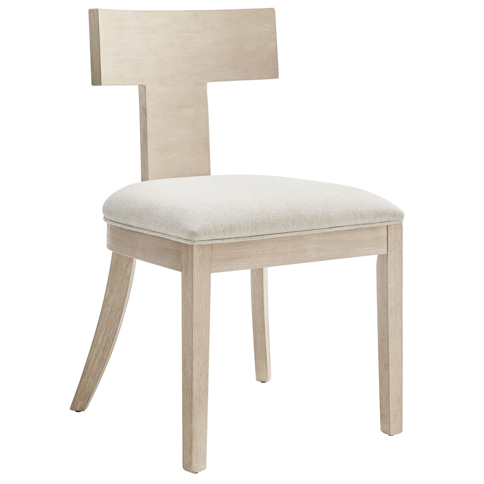 Elmsworth Dining Chair Set - Natural Heathered Weave Ivory Denmark Home