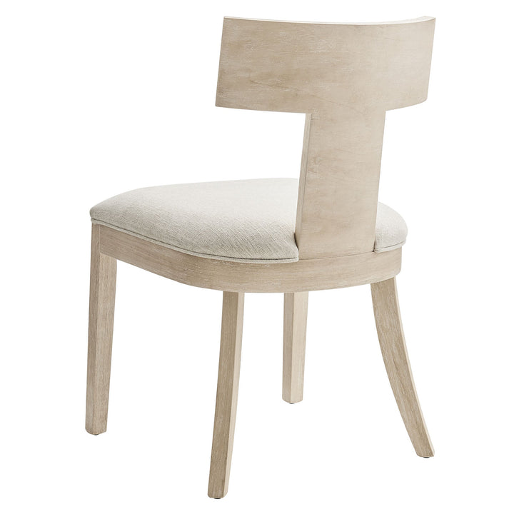 Elmsworth Dining Chair Set - Natural Heathered Weave Ivory Denmark Home