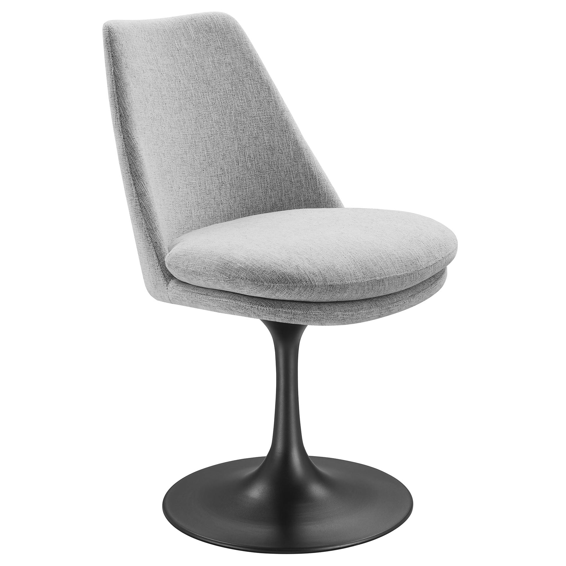 Nuvora Swivel Dining Side Chair - White Light Gray (Copy) Denmark Home