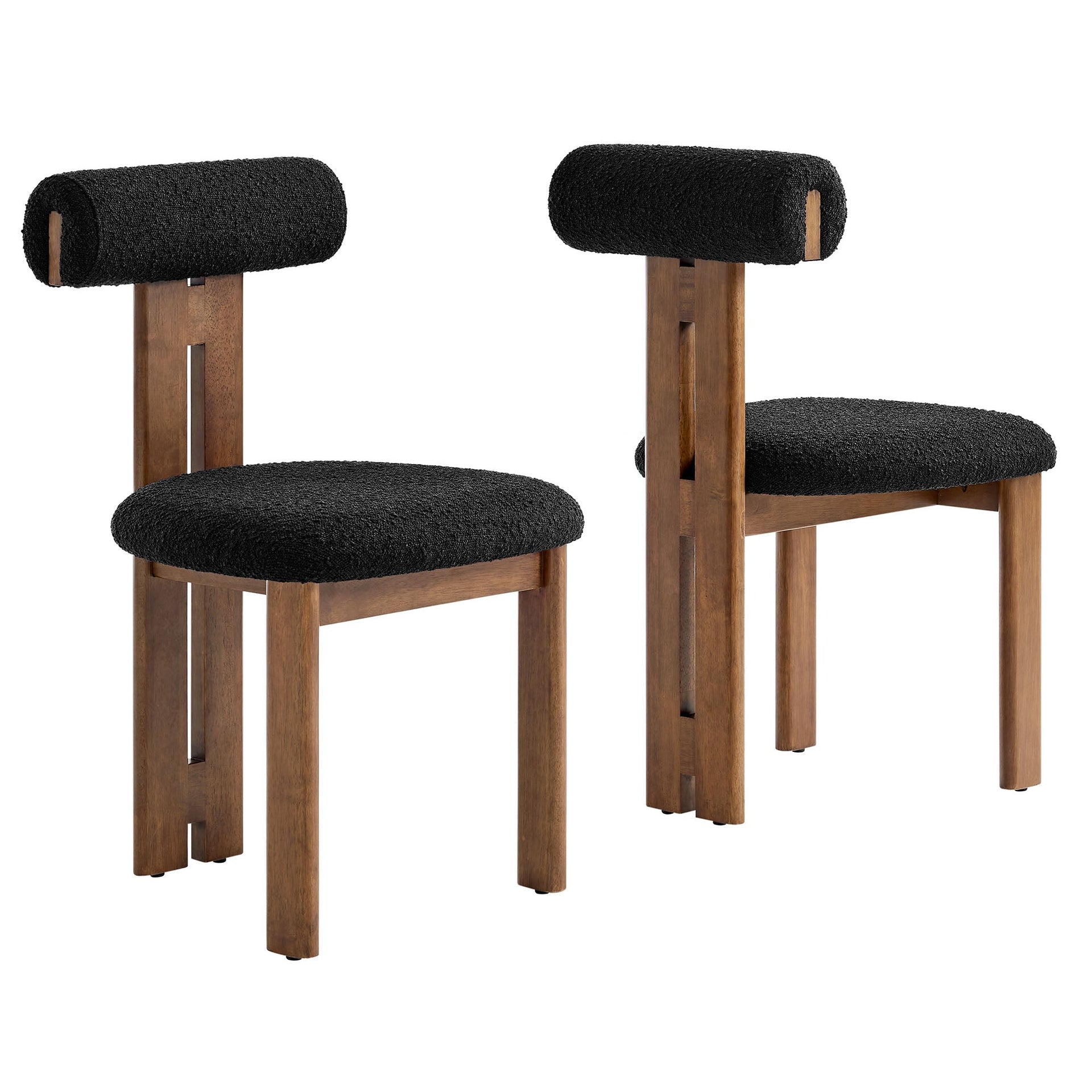 Varello Dining Chair Set - Walnut Charcoal (Copy) Denmark Home