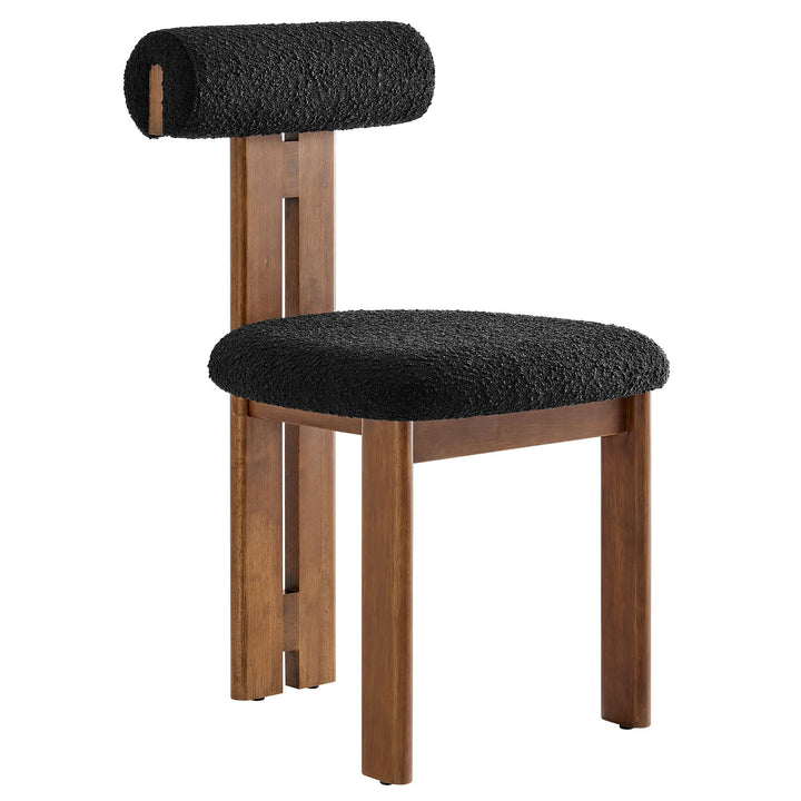 Varello Dining Chair Set - Walnut Black Denmark Home