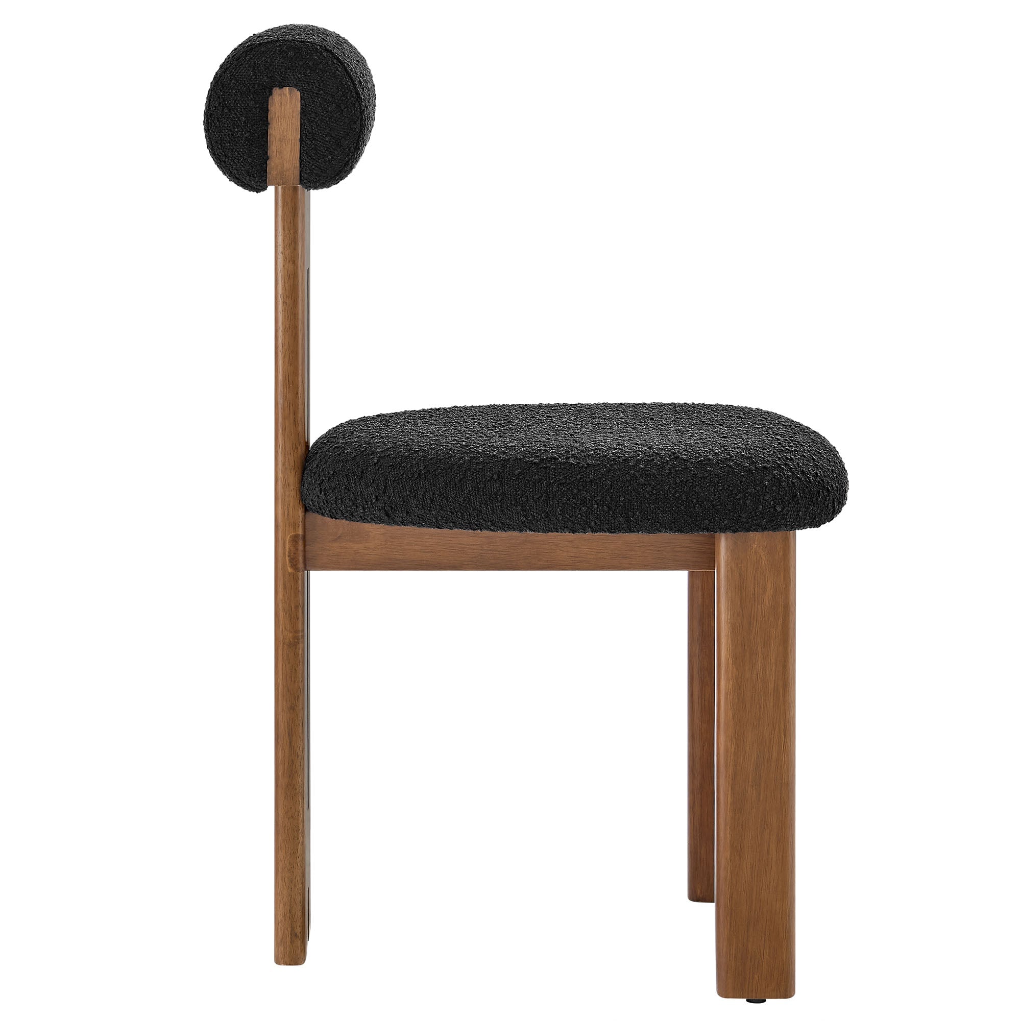 Varello Dining Chair Set - Walnut Black Denmark Home