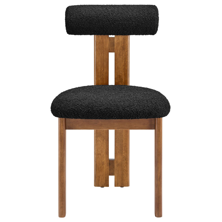 Varello Dining Chair Set - Walnut Black Denmark Home