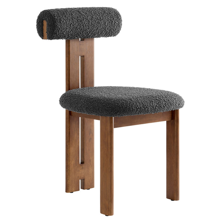 Varello Dining Chair Set - Walnut Charcoal Denmark Home