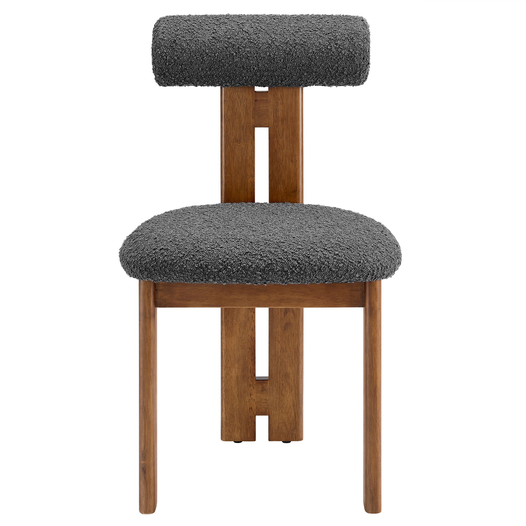 Varello Dining Chair Set - Walnut Charcoal Denmark Home
