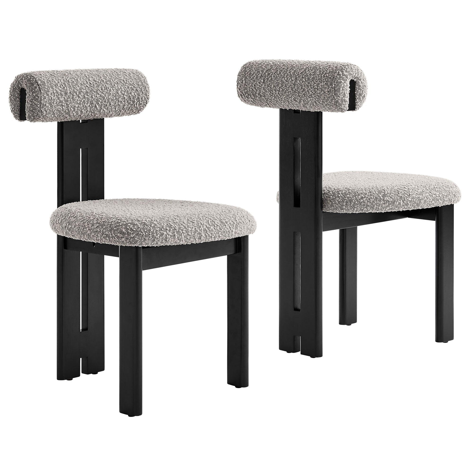 Varello Dining Chair Set - Walnut Light Gray (Copy) Denmark Home