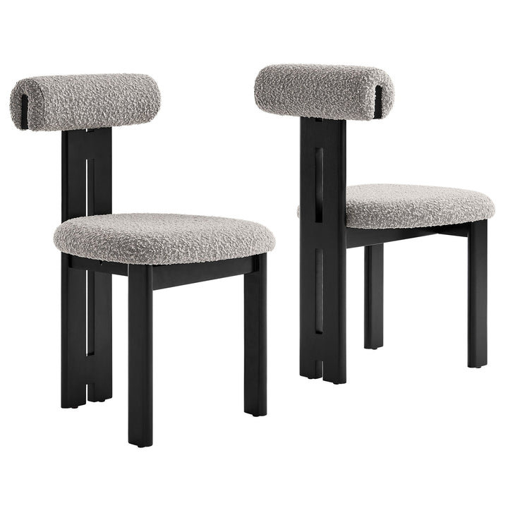 Varello Dining Chair Set - Walnut Light Gray (Copy) Denmark Home