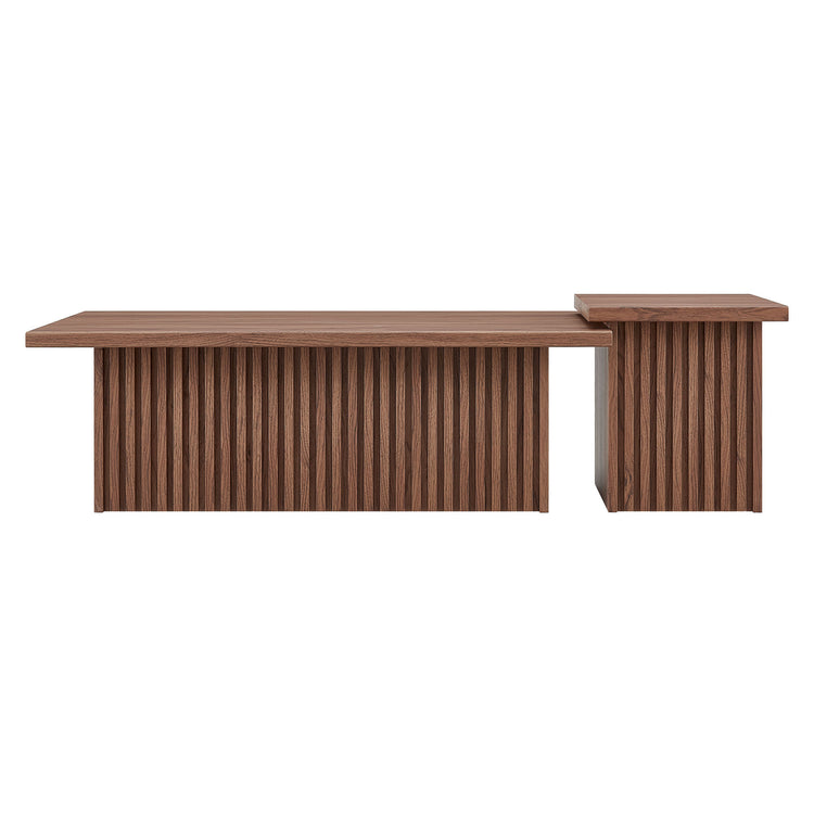 Orvena Nesting Coffee Table Set – Walnut