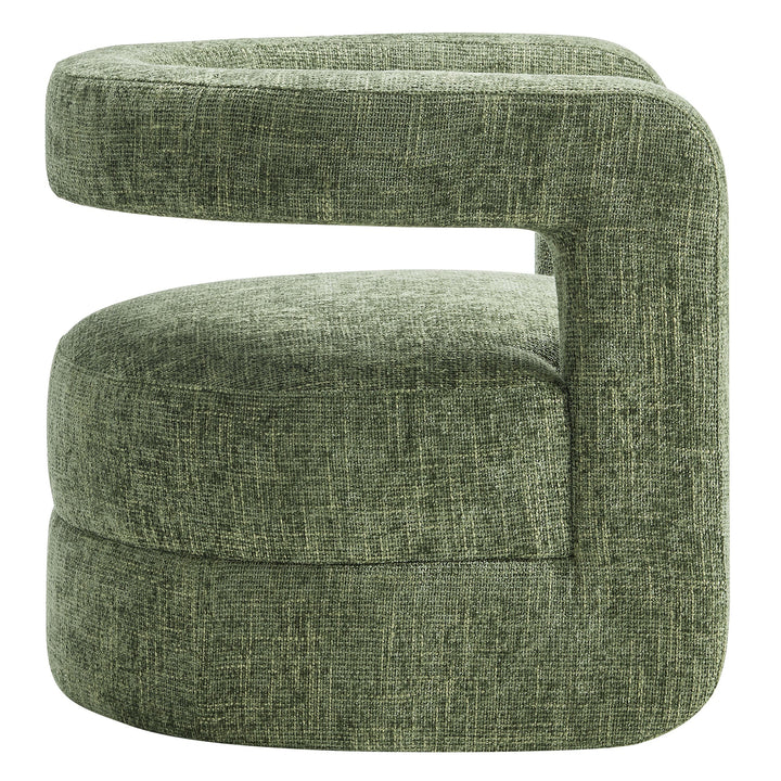Hygra Chenille Accent Chair-Basil Denmark Home