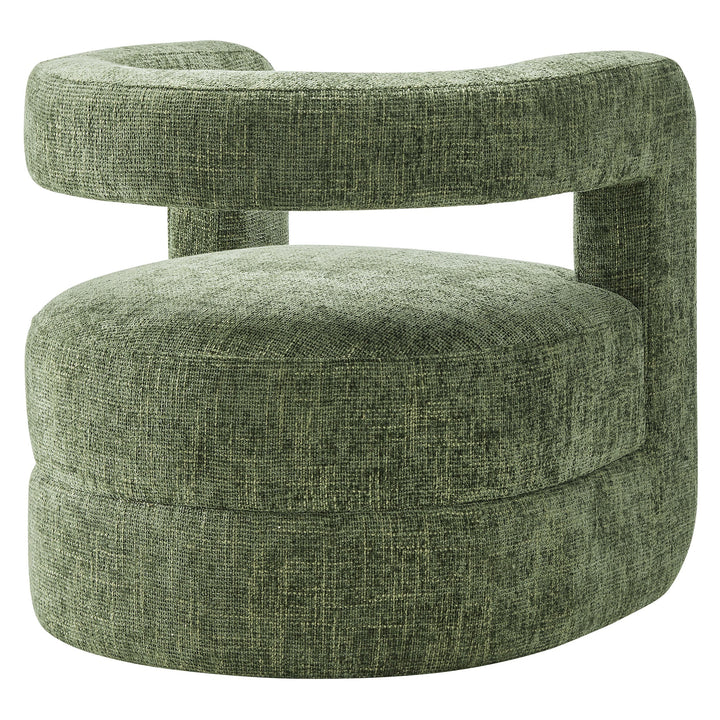 Hygra Chenille Accent Chair-Basil Denmark Home