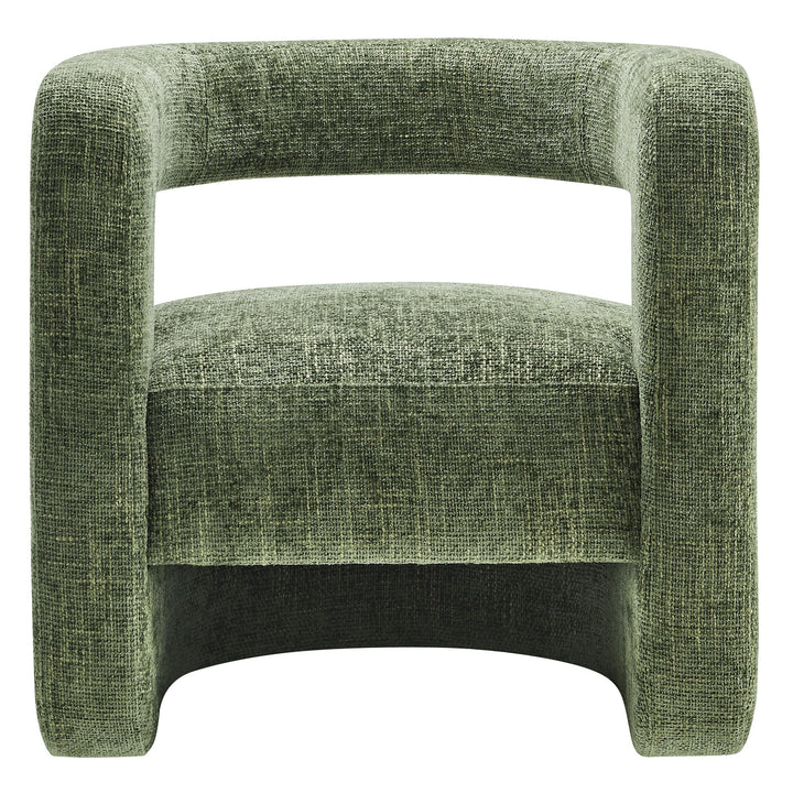 Hygra Chenille Accent Chair-Basil Denmark Home