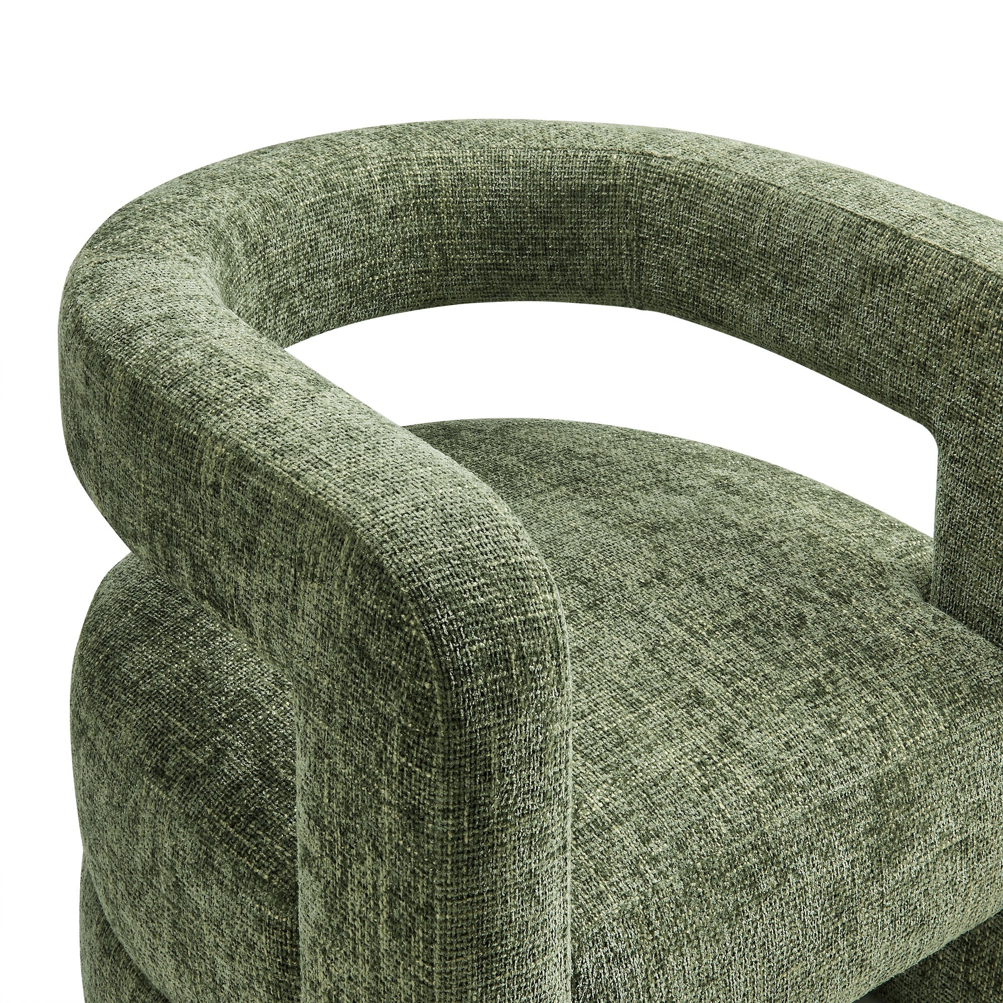 Hygra Chenille Accent Chair-Basil Denmark Home