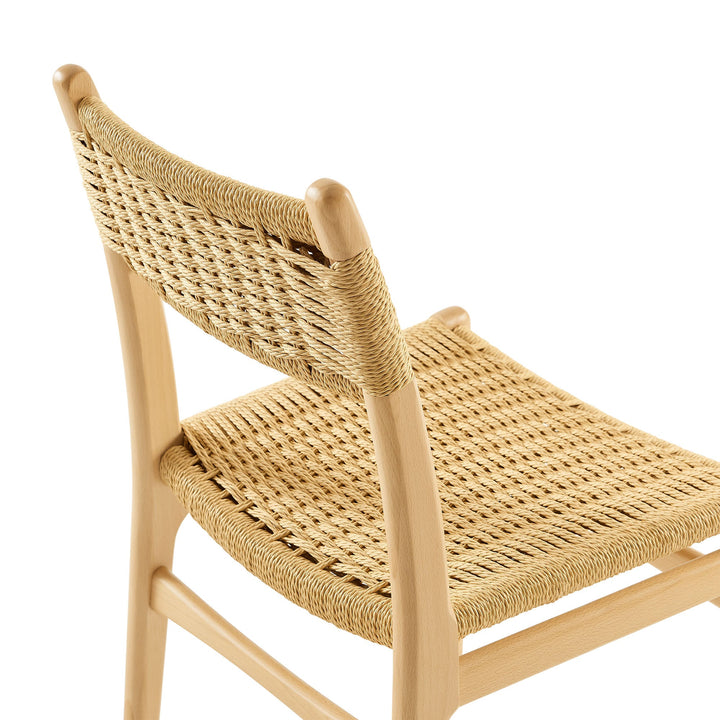 Bris Dining Chair Set - Natural Natural Denmark Home