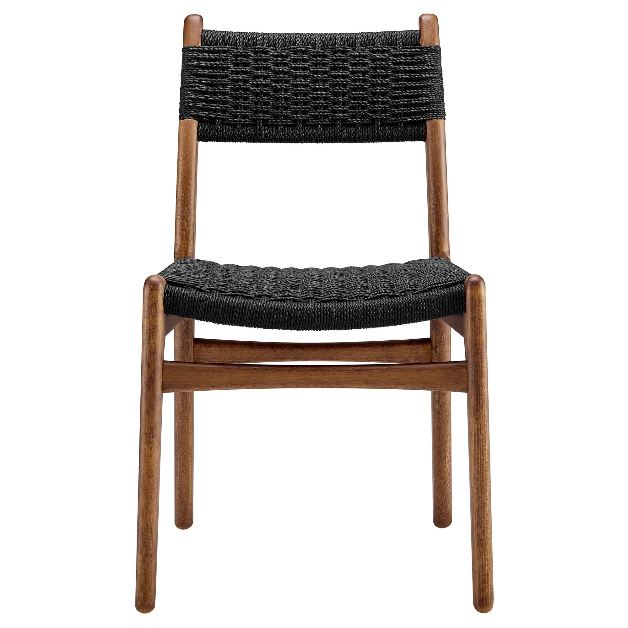 Bris Dining Chair Set - Walnut Black Denmark Home