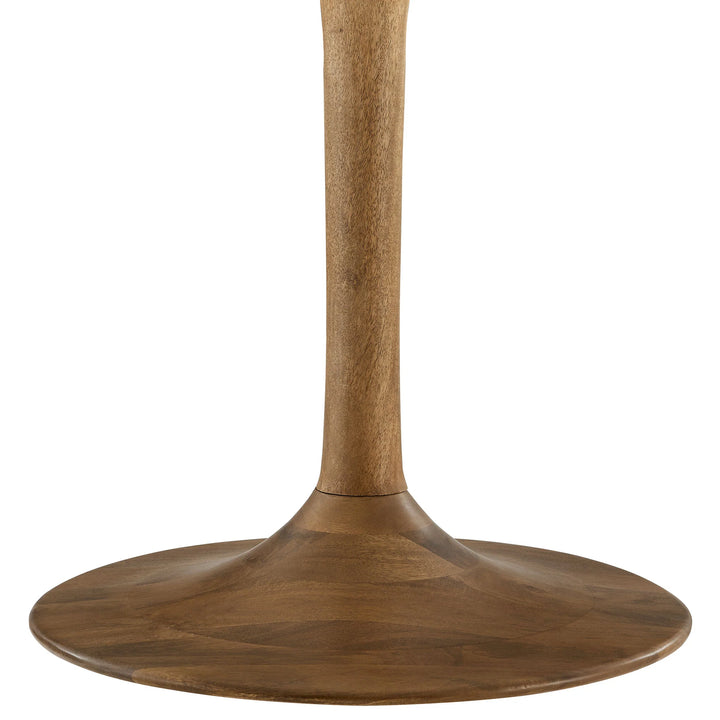 Lippa 48" Round Solid Wood Dining Table - Natural Denmark Home