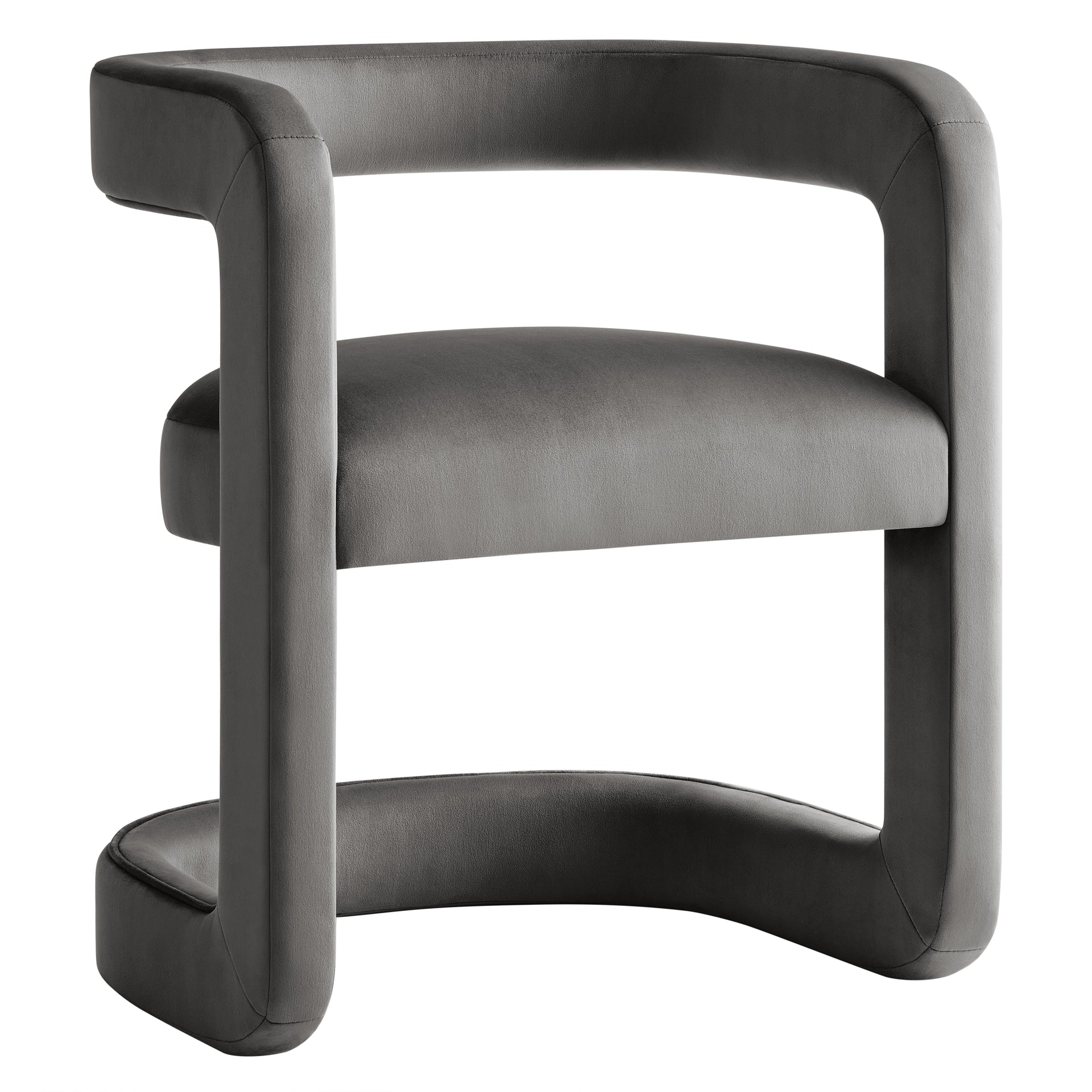 Vigo Velvet Barrel Dining Chair - Rust (Copy) Denmark Home