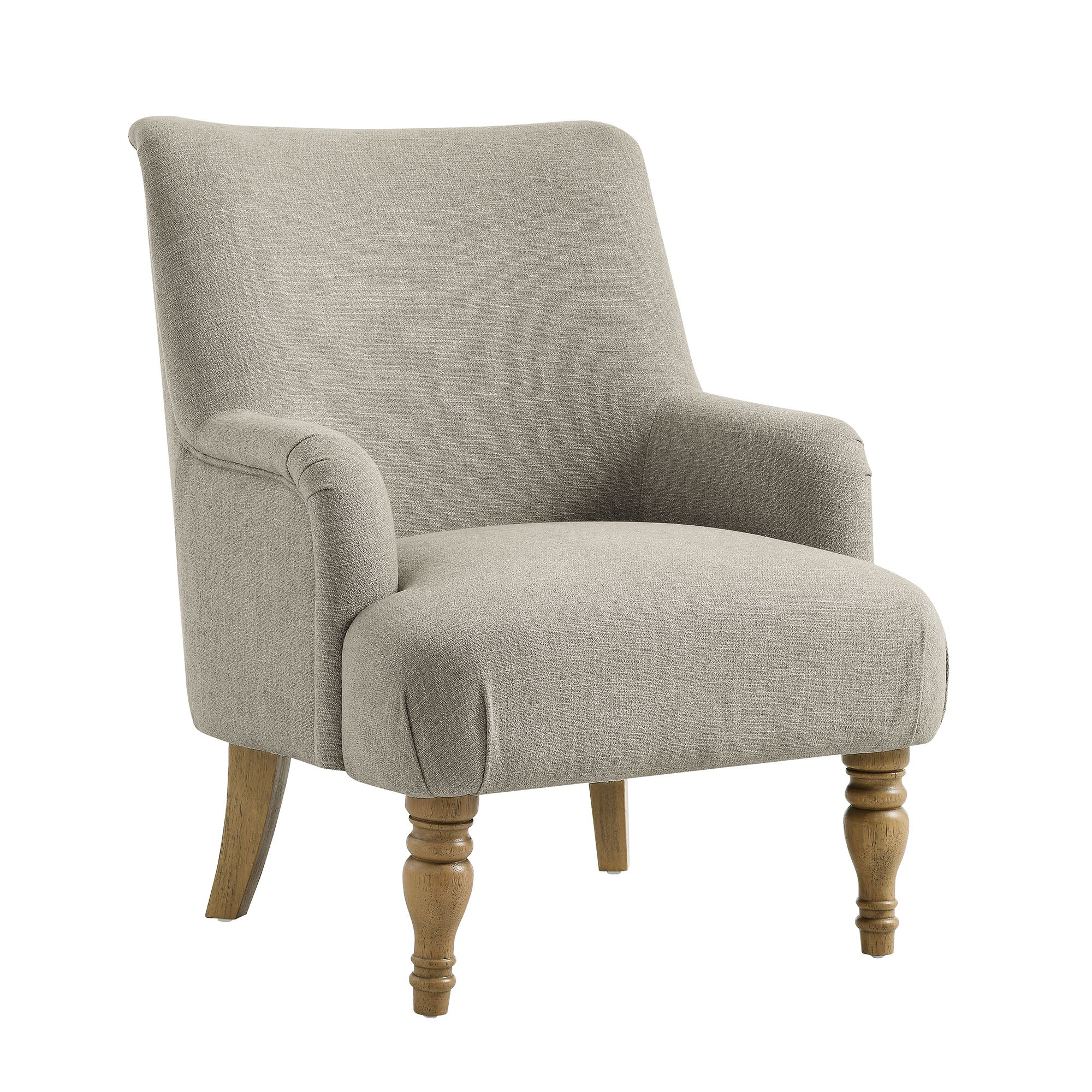 Prime Slub Weave Accent Armchair – Linen Denmark Home