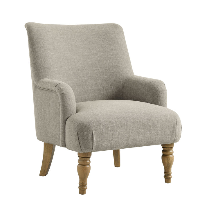 Prime Slub Weave Accent Armchair – Linen Denmark Home