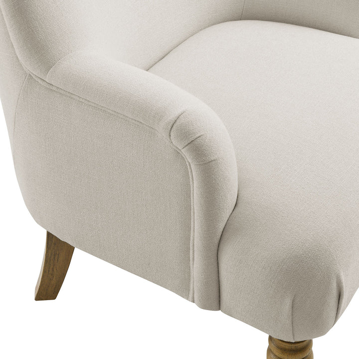 Prime Slub Weave Accent Armchair – Salt Denmark Home