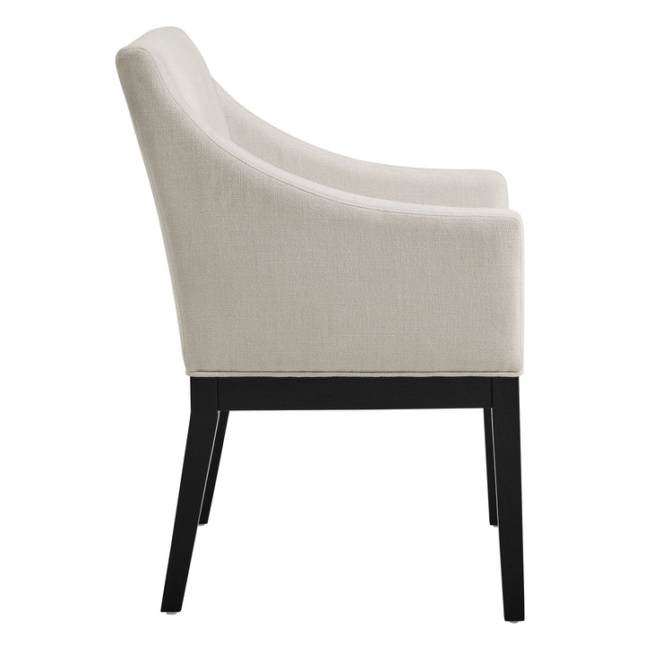 Elevare Dining Armchair - Salt Black Denmark Home