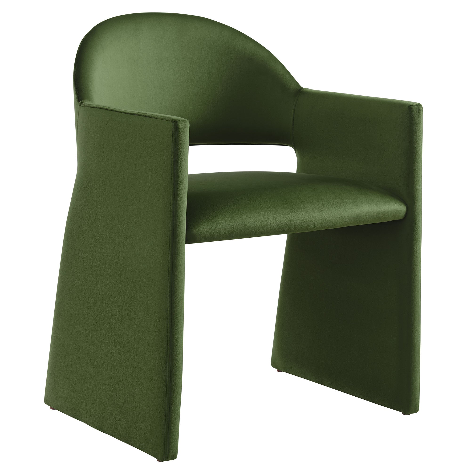 Sok Performance Velvet Dining Armchair - Taupe (Copy) Denmark Home