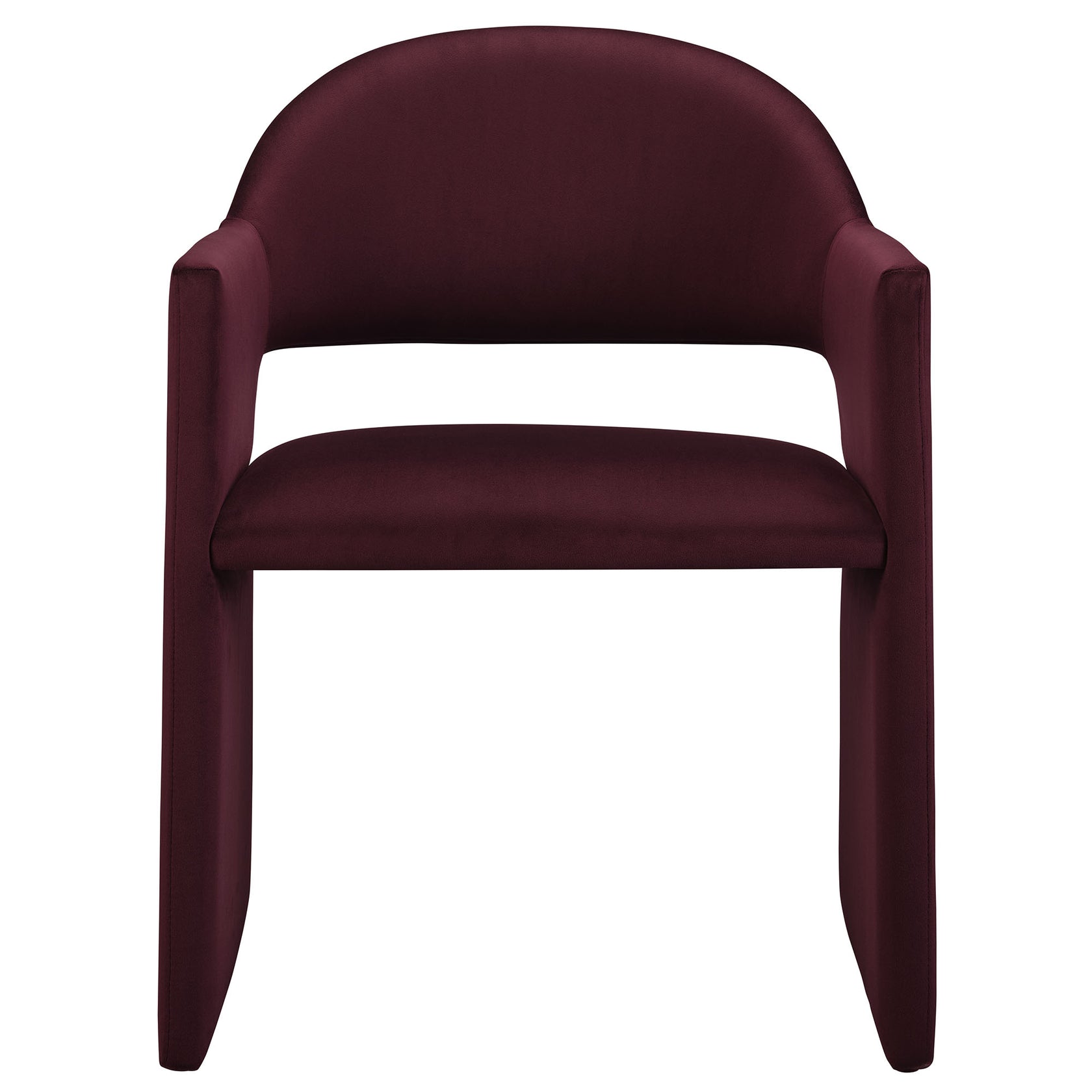 Sok Performance Velvet Dining Armchair - Mulberry Denmark Home
