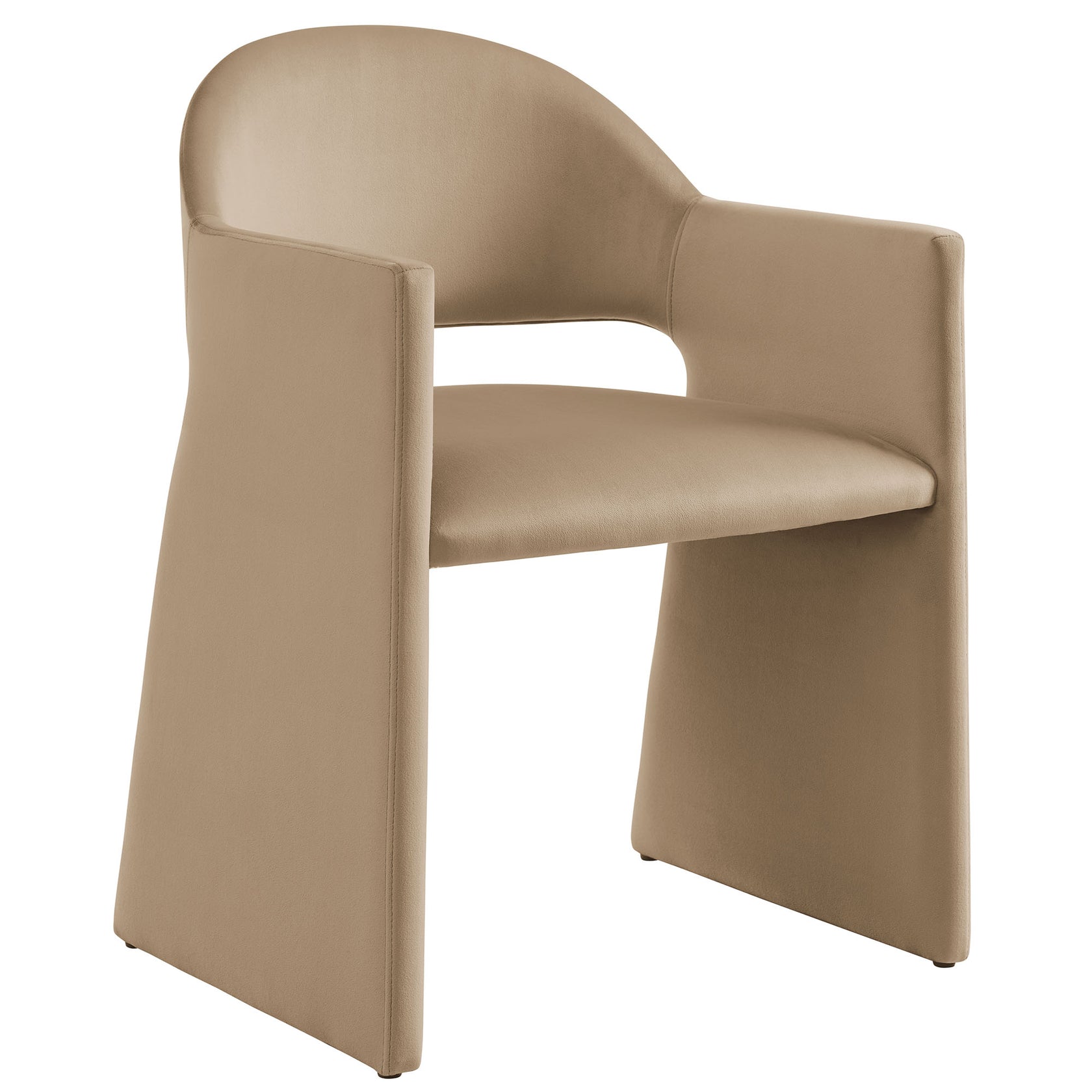 Sok Performance Velvet Dining Armchair - Mulberry (Copy) Denmark Home
