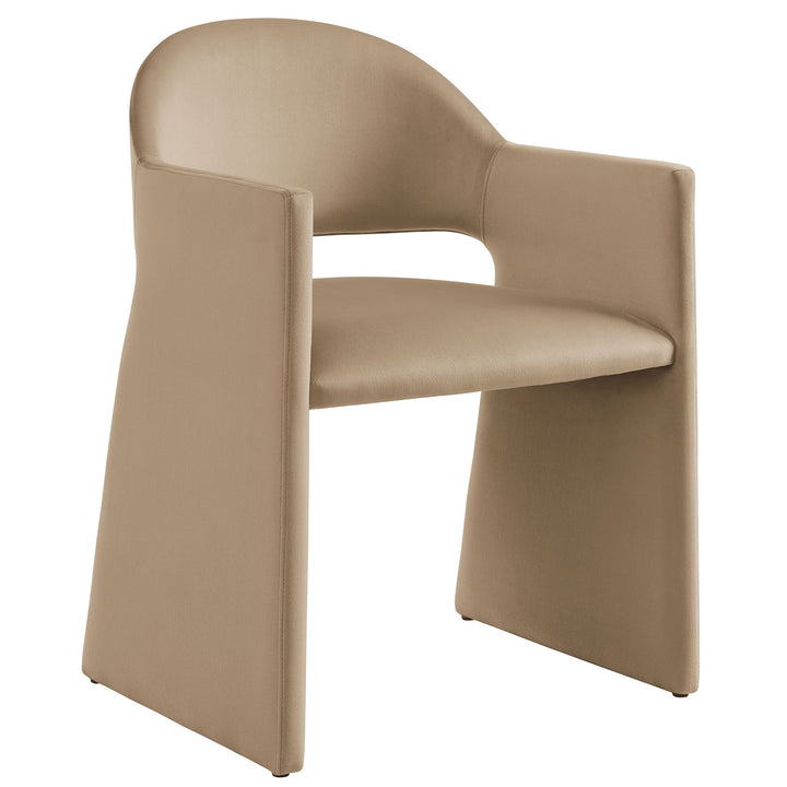 Sok Performance Velvet Dining Armchair - Mulberry (Copy) Denmark Home